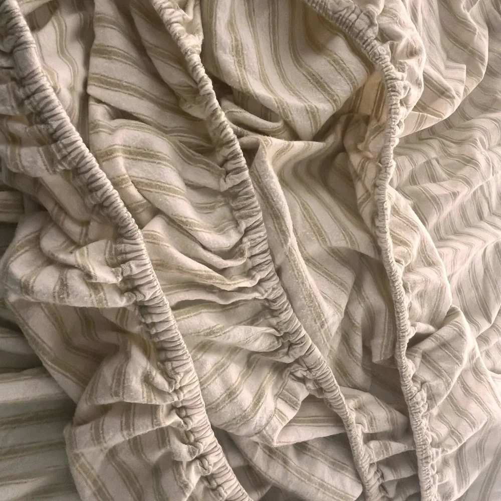 LLBEAN Fitted Flannel Bedsheet